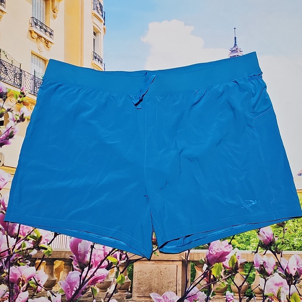 Brooks Sherpa 5" Electric Blue Running Shorts Size XXL New